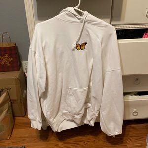 oversized brandy butterfly hoodie
